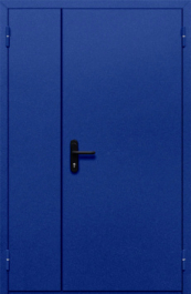 Фото двери «Полуторная глухая (синяя)» в Нижнему Новгороду