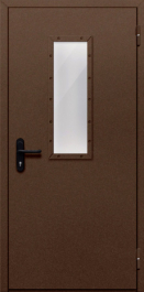 Фото двери «Однопольная со стеклом №58» в Нижнему Новгороду