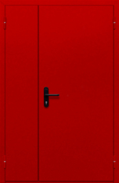 Фото двери «Полуторная глухая (красная)» в Нижнему Новгороду