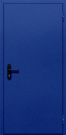 Фото двери «Однопольная глухая (синяя)» в Нижнему Новгороду